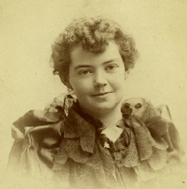 Catherine Kitty Hershey, photographed in 1890